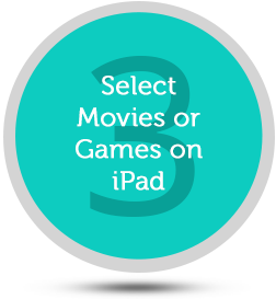 Select games on iPad